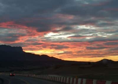 Atardecer en el Parque Nacional de Ordesa