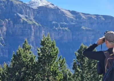 Ruta del Cebollar hacia el Mirador del Quebrantahuesos