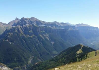 Mirador del Quebrantahuesos en el Cebollar con vistas al Valle de Ordesa